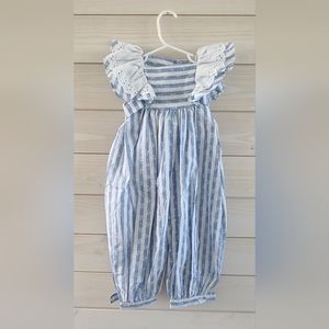 Vintage Girls Pant Romper Size 3T